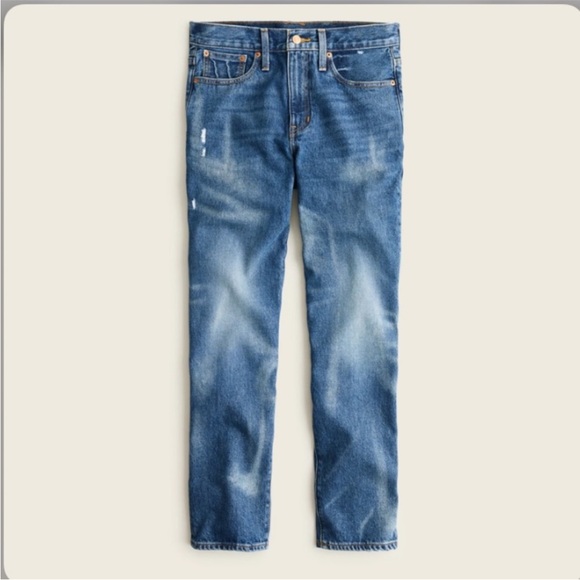 J. Crew Denim - NWT, Women’s J.Crew Straight Slouchy Boyfriend Jeans, Barn Wash, Size 27